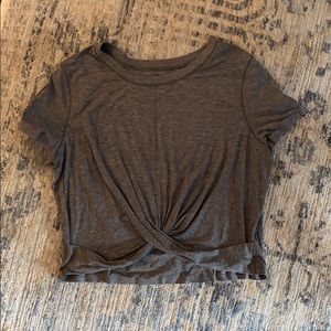 Lululemon twist tie crop top